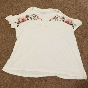 Floral White T-Shirt